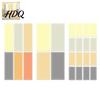 Tear Resistant Paper 3 Pack Waterproof Handwritten Label Stickers Multi-Color Synthetic Adhesive Labels Self Labels Tear-Resistant Smooth