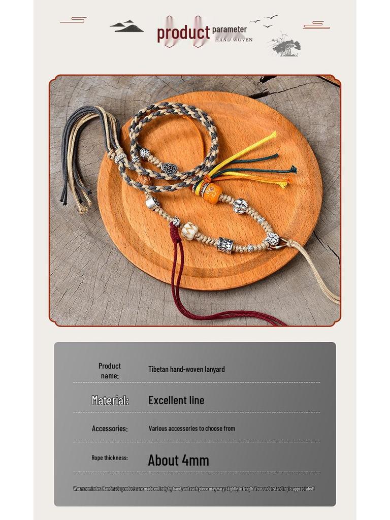 Tibetan Handmade Bull Pendant Necklace with Sweater Chain