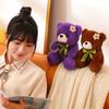 Home Decoration Lovely Bear Plush Toys Bedroom Sofa Bear Throw Pillows  Birthday Gift