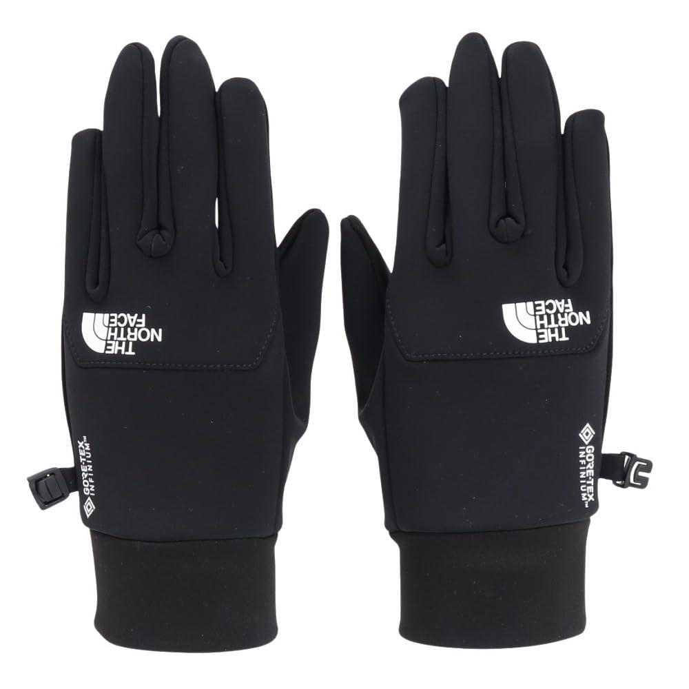 

Рукавички North Windstopper унісекс, флісові, вітрозахисні, сумісні зі смартфоном, сенсорна панель, чорні, розмір M [The Face], електронний наконечник чорний