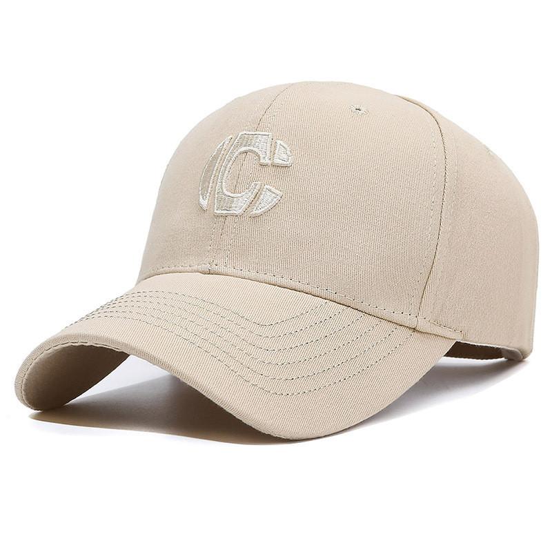 Embroidery C Letter Baseball Cap Adjustable Outdoor Sports Sun Hat Protection