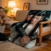 Throw High-Density Short Plush Blanket For Sofa Nap Air-Conditioned Room Soft Skin-Friendly The Untamed