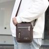 Nylon Lightweight Simple Messenger Bag New Multi Layer Storage Joker Shoulder Bag Business Commuter Hand Held Men's Bag