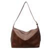 Solid Color Commuter Large Capacity Shoulder Bag Women's Crossbody Bag Underarm Bag