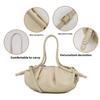 Brand Luxury Cloud Dumpling Bag Zipper Design Women's Bag Adjustable Shoulder Strap Crossbody Handbag Textured Underarm Bag