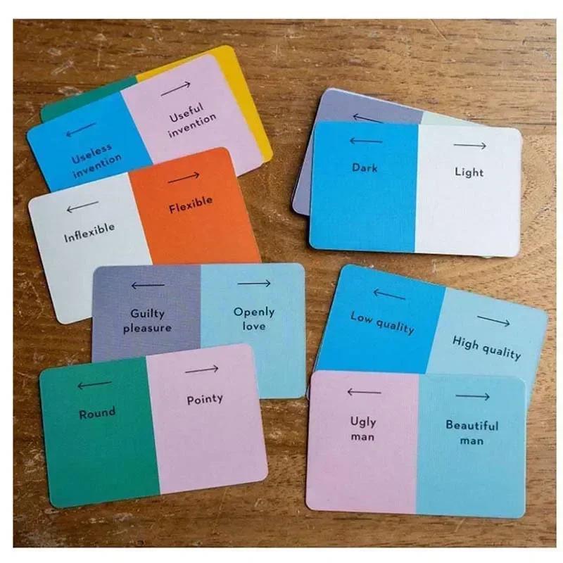 Mindfulness Therapy Card Game: English Tabletop Game for Family Gatherings