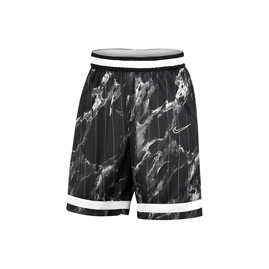 Nike Basketballshorts Herren Schwarz Weiß DD0566-010