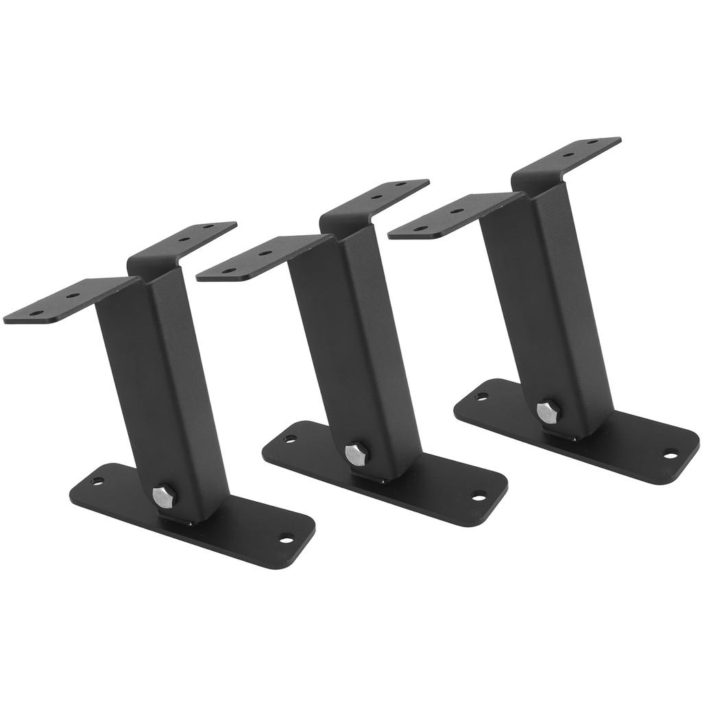 3er-Pack Dachträgerhalterungen, Edelstahl, robuste Satteldachträger-Pfosten- und Balkenhalterung