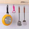 1PCS Useful Suction Cup Hook Waterproof Wear-resistant Wall Mount Self-adhesive Bathroom Hook for Living Room Bathroom Closet