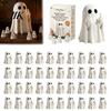 Klassenzimmer-Belohnungspreise Mini-Geist Mittelfinger-Figuren für Halloween-Dekorationen, Miniatur-Harz-Gruppenszene-Dekorationen Statue