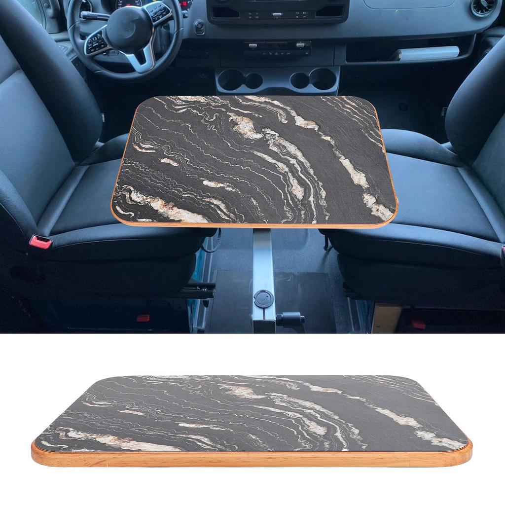 RV Wood Table Top 23.23x15.35in Rectangular Wood Boat Desktop Panel for Camping Vehicle Trailer Motorhome Yacht