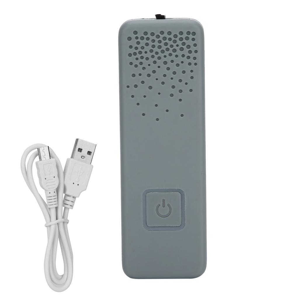 Portable Lavalier Air Purifier Household Impurity Dust Filter Negative Ion Air CleanerGray