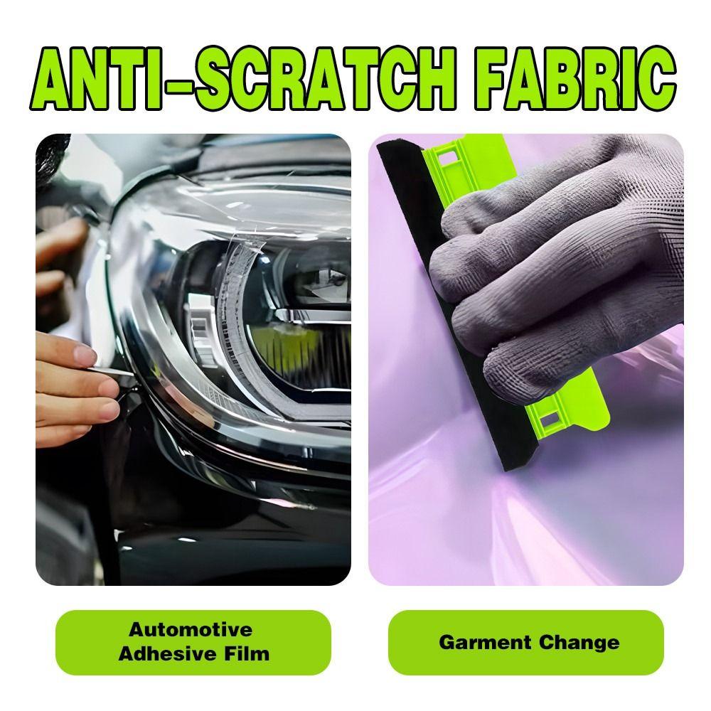 2Pcs 8.3inch Long Car Film Scraper Scratch-Free Wallpaper Smoother Bubble Removal