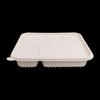 1100ml Degradable 5-Compartment Lunch Box with Lid
