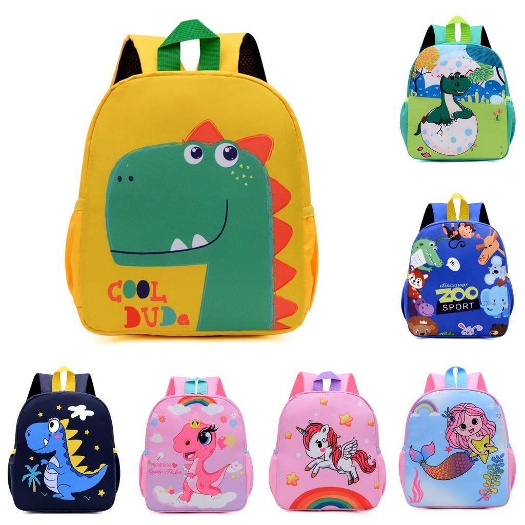 Trendy Cartoon Eva Dinosaur Backpack For Kids Breathable Lightweight School Bag
