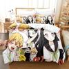 3D Anime Kawaii Girls Out Of The blade Bedding Sets Duvet Cover Set With Pillowcase Twin Full Queen King Bedclothes Bed Linen