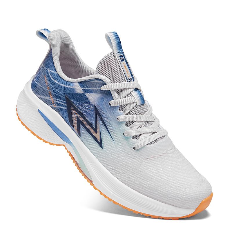 Men s Sports Shoes Comfortable Breathable Cushion Training Shoes High-Quality Non-Slip Outdoor Sneaker Marathon Running Shoes 39 серый