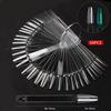 Fan-Shaped Nail Art Color Swatch Board with Buckle for Beginners
