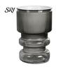 Water Absorbing Cotton Rope Planter Self Watering Flowerpot with Transparent Bottle and Level Indicator for Lazy Gardener Pot Indoor Plants