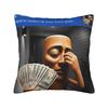There is Motion at Your Front Tung Tung Sahur Drooling Money Pillow Cover Soft Cushion Cover Pillow Case For Home Decoration