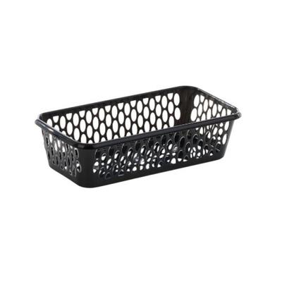 Leecroft 20cm Handy Basket Black 10 X 20 X 5cm
