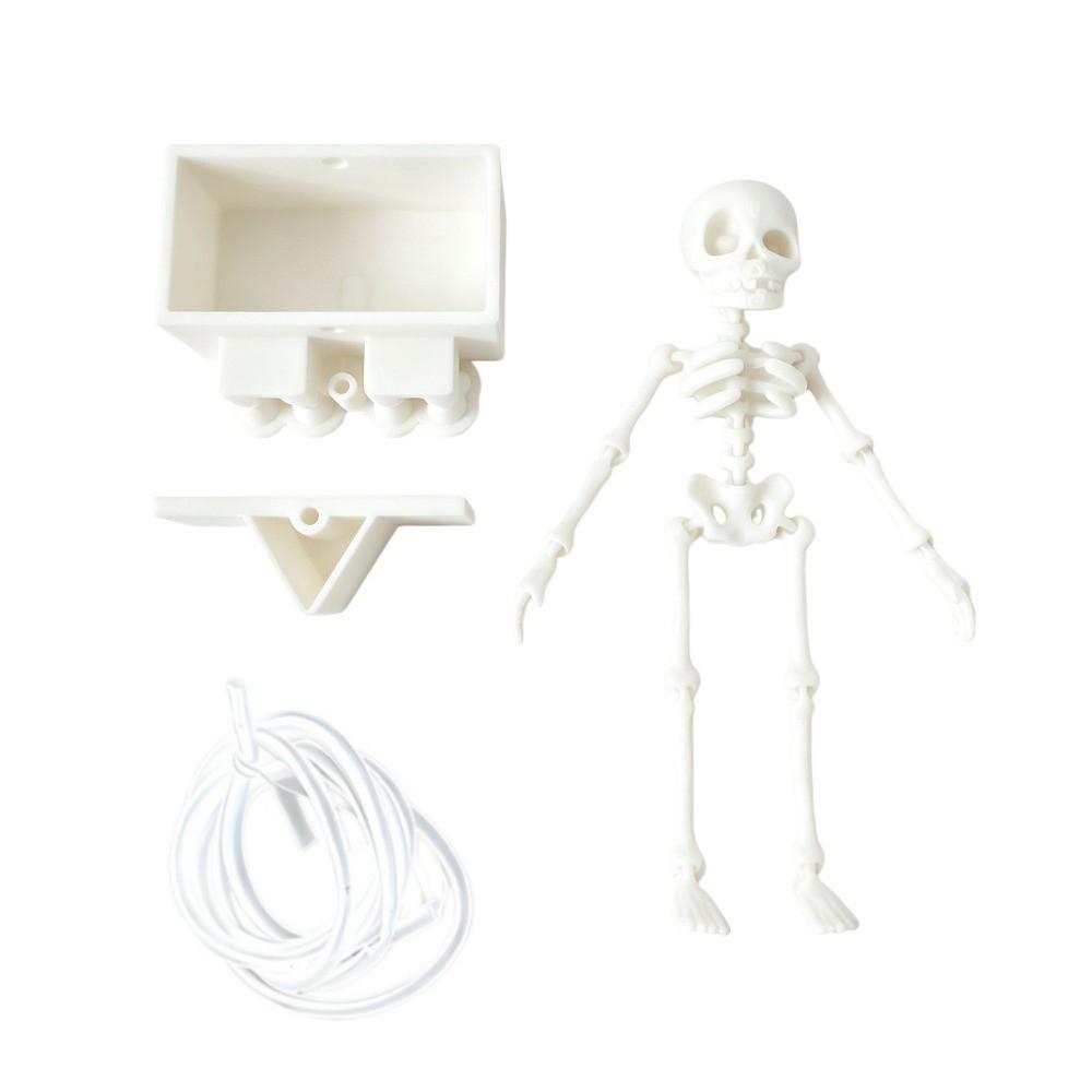 Plastic Dancing Skeleton Aquarium Ornament Movable Oxygen Skeleton  Aquariums Enthusiasts