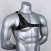 Fashion PU Shirt Sleeve Holder Adjustable Armlet Bracelets for Nightclub Male