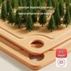 Formaldehyde-Free Antibacterial Pine Fiber Cutting Board Set