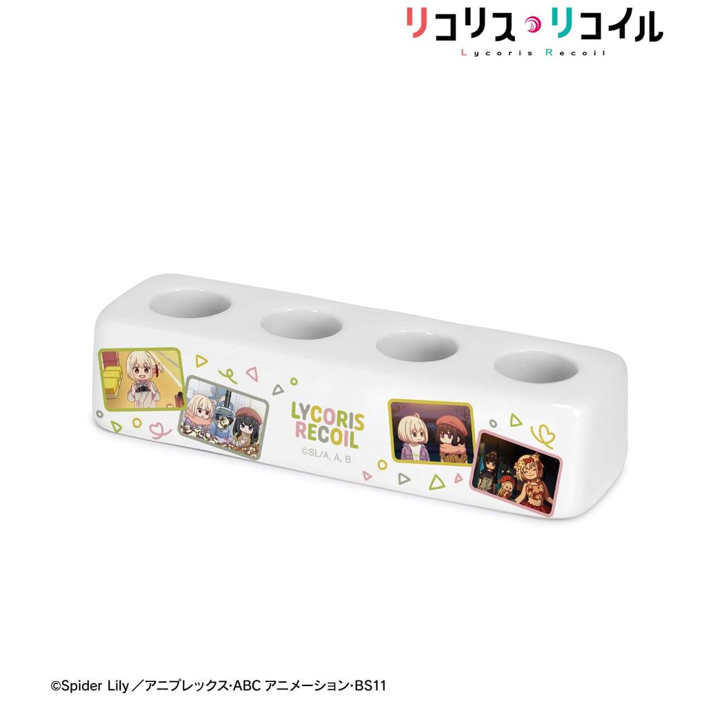 TV Anime Nishikigi Chisoku Inoue Takina Kurumi Yurukoma Toothbrush Stand "Lycoris Recoil" & & ver.B