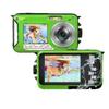 4K Doppelscreen Wasserdichte Tauchkamera 48MP 16x Zoom Taschenlampe Camcorder HD368A