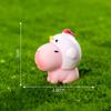 Cute Pink Capybara Capybara Figurine Decorative Hanging Accessories Micro-landscape Mini Ornaments