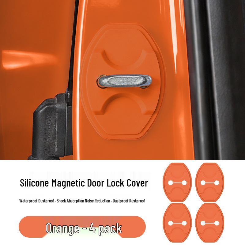 Chery iCAR23/03 Car Door Lock Buckle & Shock Absorption Silicone Cover