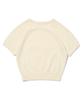 ROIDESROIS Light Touch Short Sleeve Knit (Ivory)