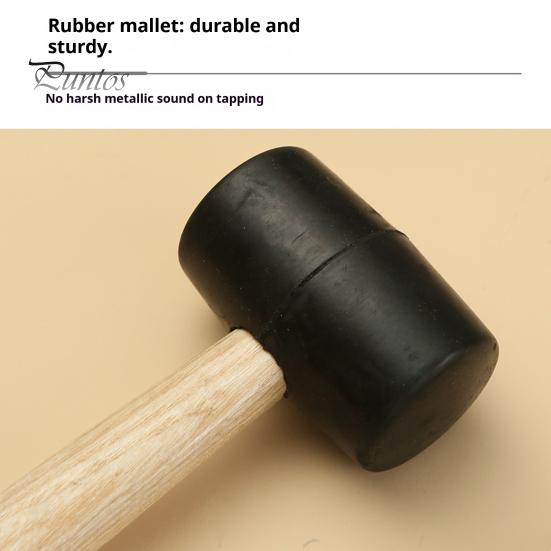 Stainless Steel Coconut Cutter Manual Opener/Rubber Hammer/Coconut Meat Grater, Thickened Hole Kitchen Gadget for Hard Shell Fruits Puncher, Anti-slip