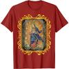 Our Lady of Prompt Succor Virgin Mary Religious Graphic Tee Premium Cotton Crewneck T-Shirt for Men