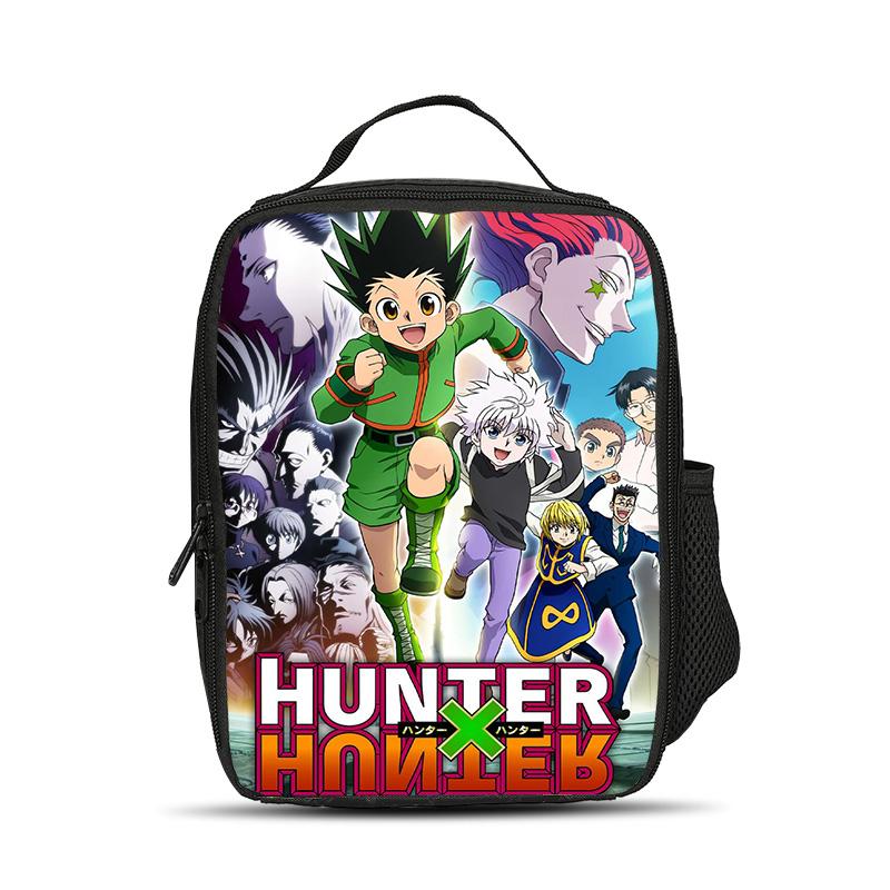 HUNTER × HUNTER Ice Bag Anime Printed Kindergarten Primary School Boys and Girls New Large Capacity Lightweight and Compact