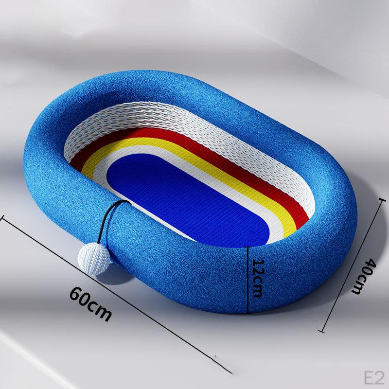 Cat Scratcher Bed Nonslip Prevents Furniture Damage Grinding Claw Toy Durability Practical Supplies