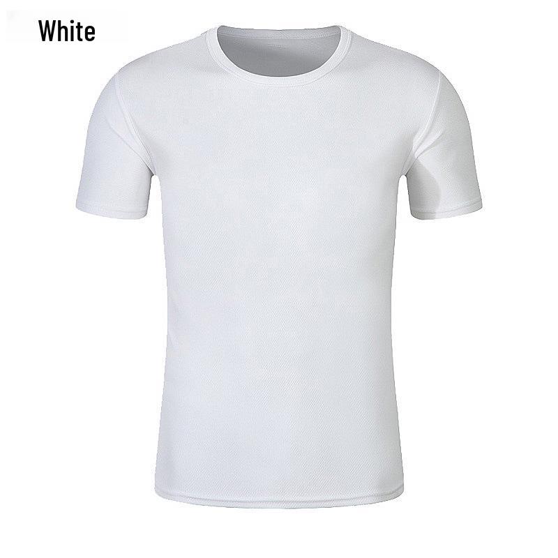 Custom Quick-Dry Round-Neck T-Shirts: Short-Sleeve Class Uniforms, Election Shirts, Summer Workwear, Cultural Shirts with Printed Logos