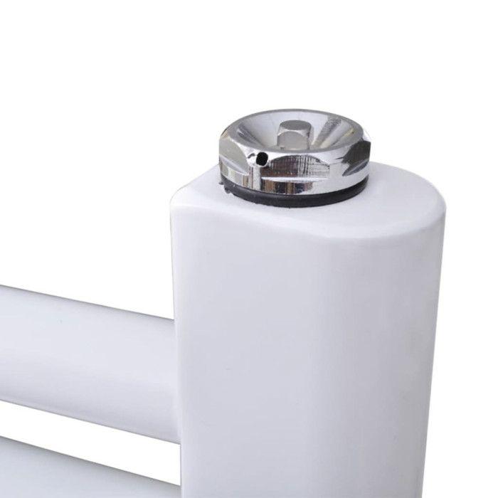 Sèche-Serviettes Chauffage Central Incurvé 500x764mm + Connecteurs 140849