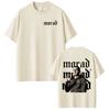 Rap-Sänger Morad MDLR Tour Album Merch T-Shirt 2026 Sommer Herren Hohe Qualität Baumwolle Mode Hip-Hop T-Shirt Street Wear