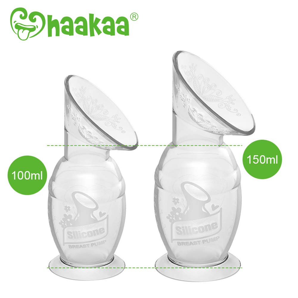 Haakaa Silicone Breast Pump (100ml)
