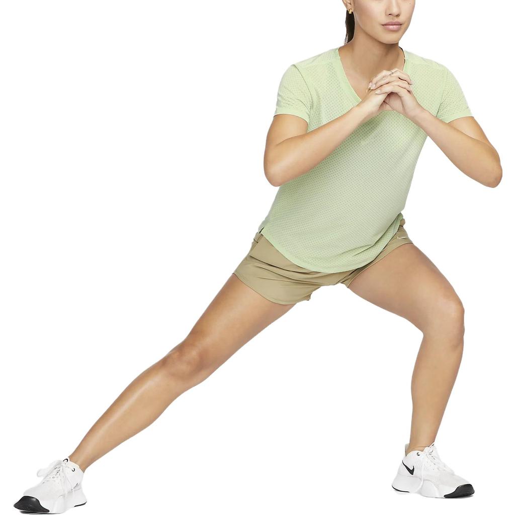 New Nike T Shirts Women's Green DX0132-343