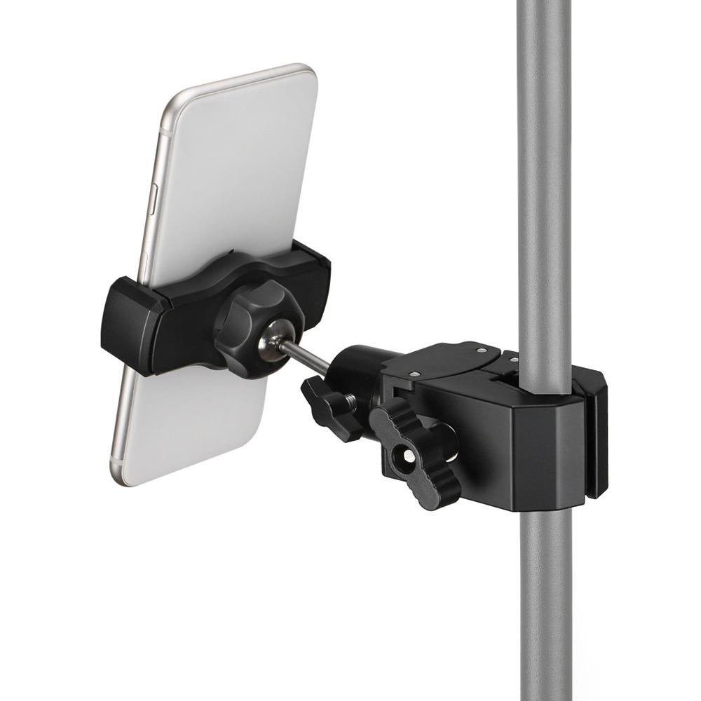 1/4 Thread Phone Holder 360-Degree Rotable Swivel Mount NEW Music Sheet Holder  Live Streaming