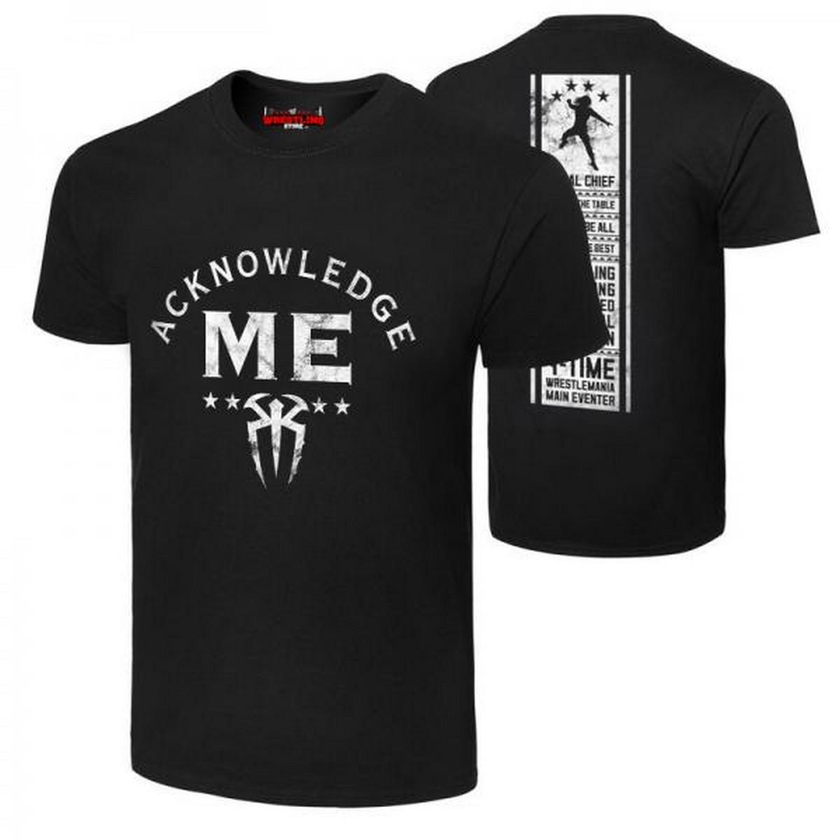 

Мужская черная хлопковая футболка с принтом Roman Acknowledge Me Высококачественная футболка с круглым вырезом и короткими рукавами из 100% хлопка Топ 51442 4XL