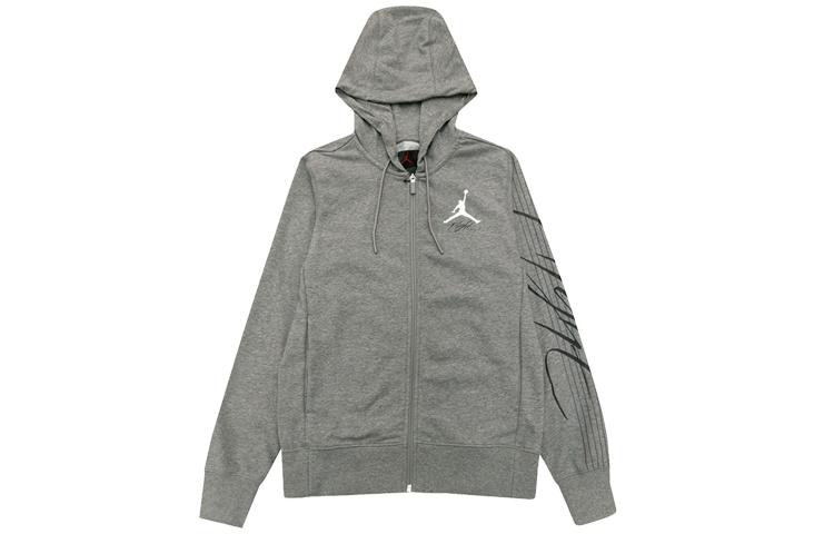Мужские толстовки Jordan Air с капюшоном, умеренный кардиган BV5257-091 S