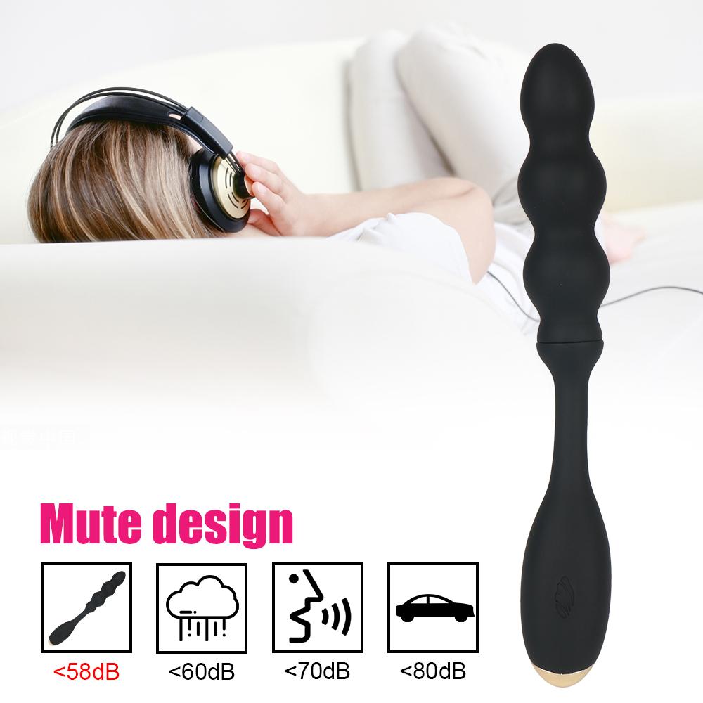 Erotic Anal Plug Clitoris Stimulator 9 modes Prostate Massage Sex Toys For Men Women