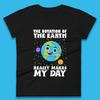 Rotation Of Earth Womens T-Shirt Mens Tops Tees Unisex