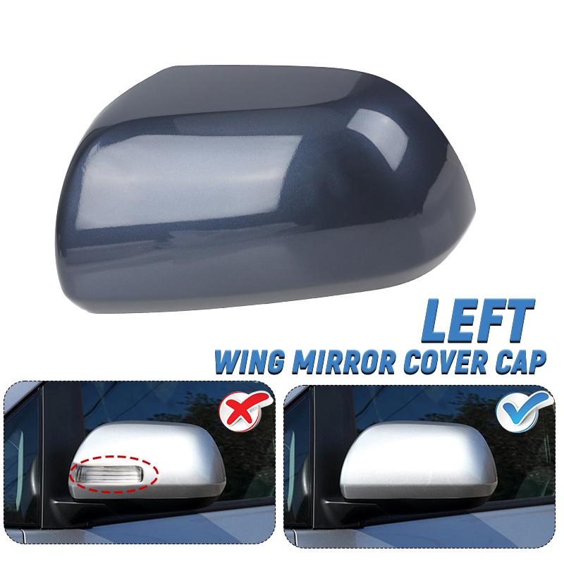 Left Right Door Wing Rearview Mirror Cover Cap For Toyota Sienna 2011 2012 2013 2014 2015 2016 2017-  W/O Turn Signal Light