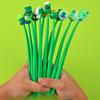 48Pcs St Patrick's Day Comfortable Grip Stationery School Office Supplies Prize Gift Writing Tools Holiday Gift Novelty Stationery Teacher Party Fa