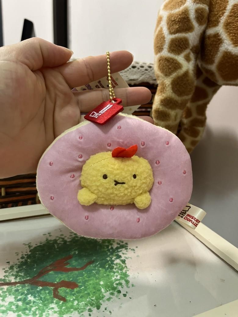

Sumikkogurashi Felt Plush Toy With Animal Animal Design For Backpack Decor Style 1